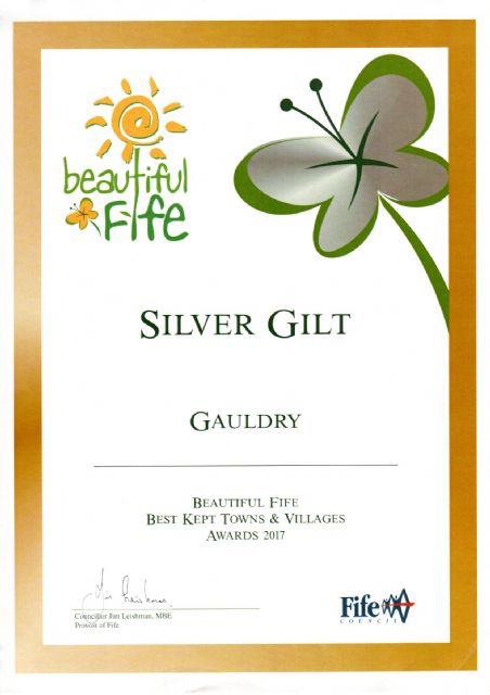 Gauldry in Bloom 2017 Award